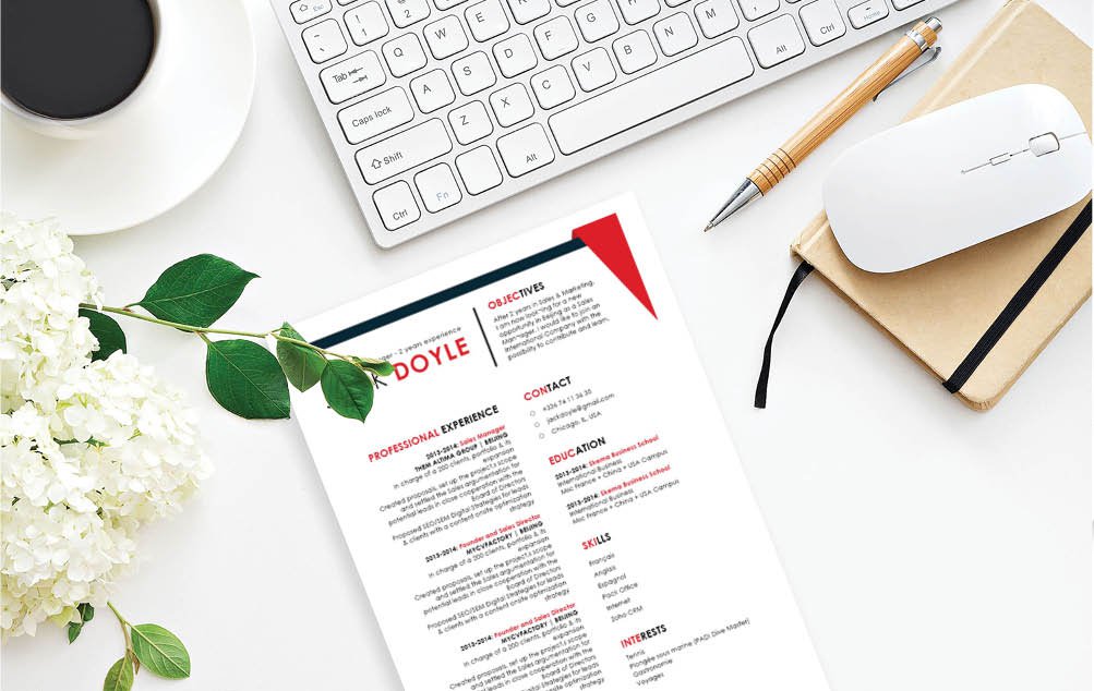Grab the dream career with this creatively crafted modern resume template