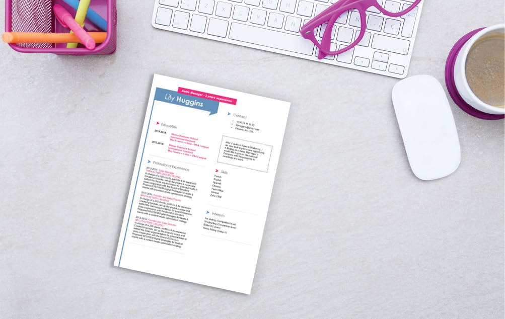 An easy resume template makes the difference between getting that dream job or not