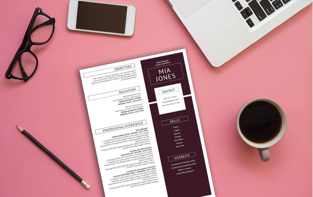 Everybit of information in this template is written to accomodate any job type. A great CV template to help you land that dream job