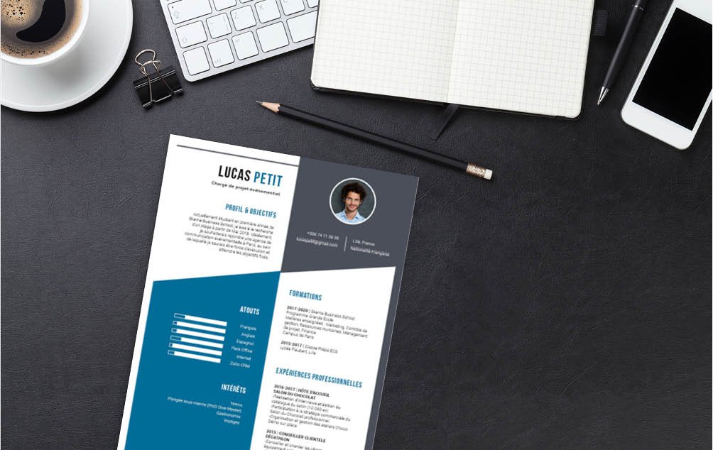 Mycvfactory-cv design-428.jpg CV au design accessible et clair