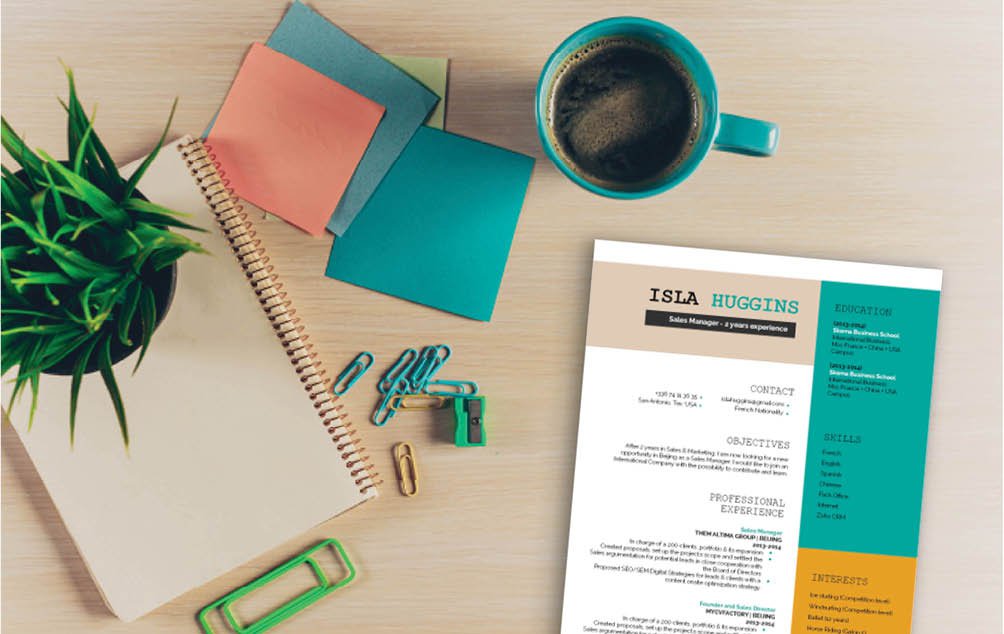 The perfecet choice for young job seekers! This student resume template is your ticket to landing that drea job!