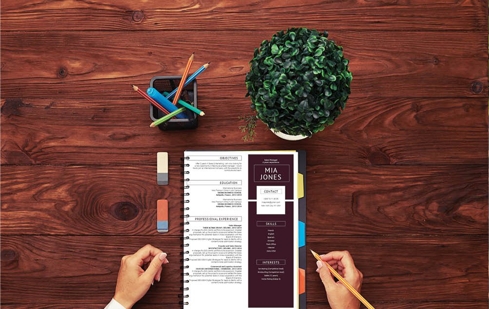 A great CV template is all you need to land that dream job. With a creative design, this resume template shines