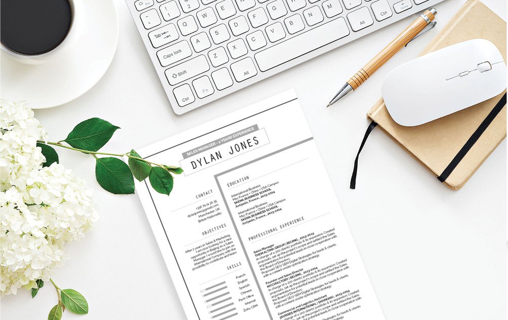 Clean, effective, and creative -- the best best Professional CV Template out there!