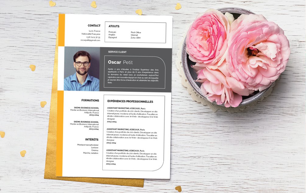 Mycvfactory-cv design-380.jpg Un cv qui ne se veut pas révolutionnaire. Le tout reste sobre et sans artifices inutiles