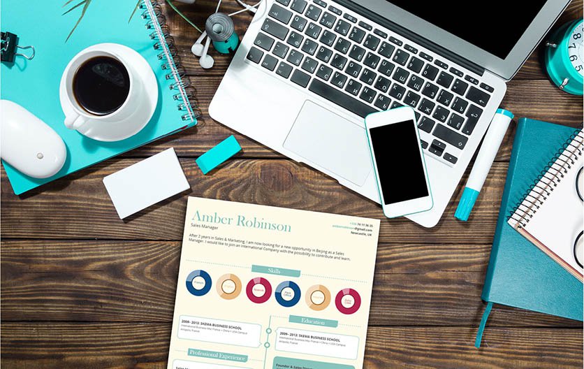 A simple resume template that packs quite the punch!