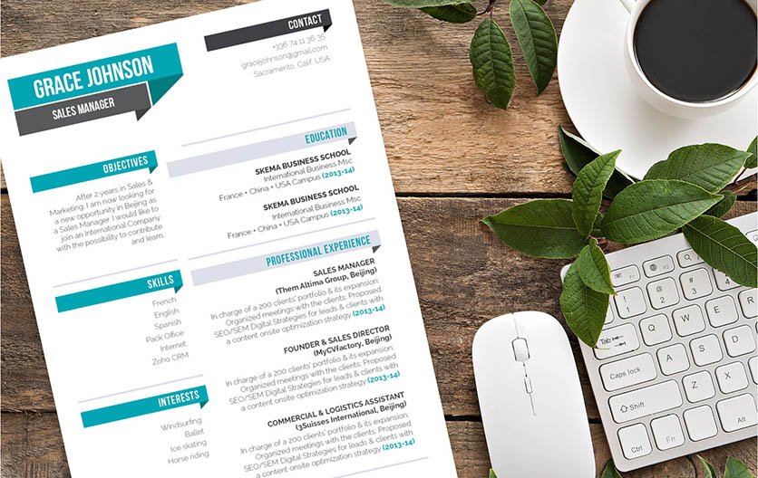 The best resume format with a layout makes this a great resume for all job types