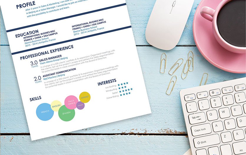 This is one good resume template with excellent designs and styles