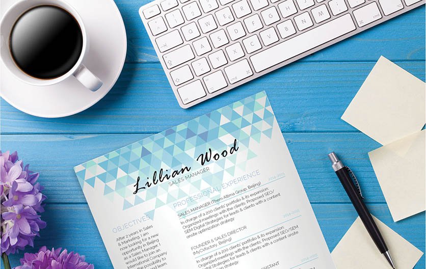 This modern resume template has a functional presentation of your best qualities!