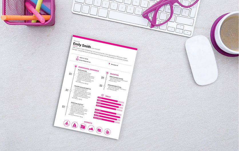 A great resume template to use for any communications job!