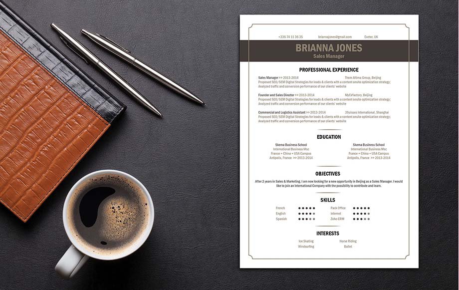 The best resume format for your job hunting! Clear and functional for all job types