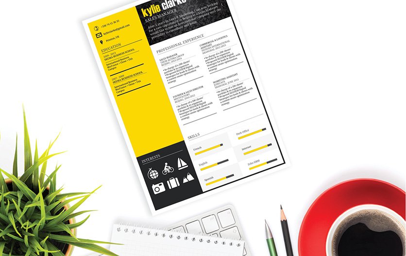 Created for the modern work age, this resume template will help you land that dream job