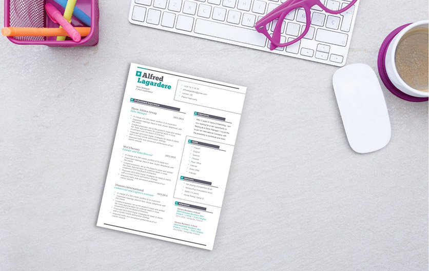 Jump start your journalism carrer with this simple resume template
