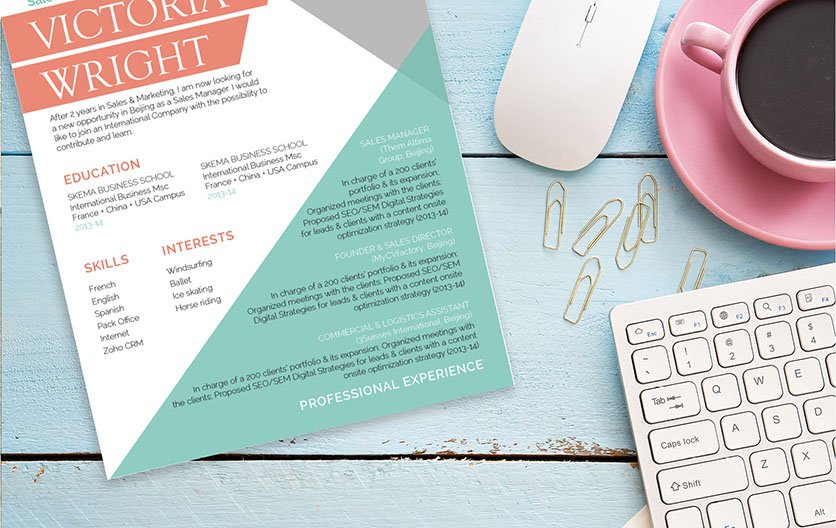 A good resume is what you need to land that dream job, and you'll find it in this resume template!