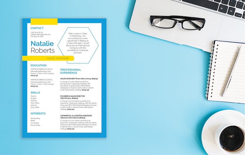 Build the best resume you can with this functional resume template!