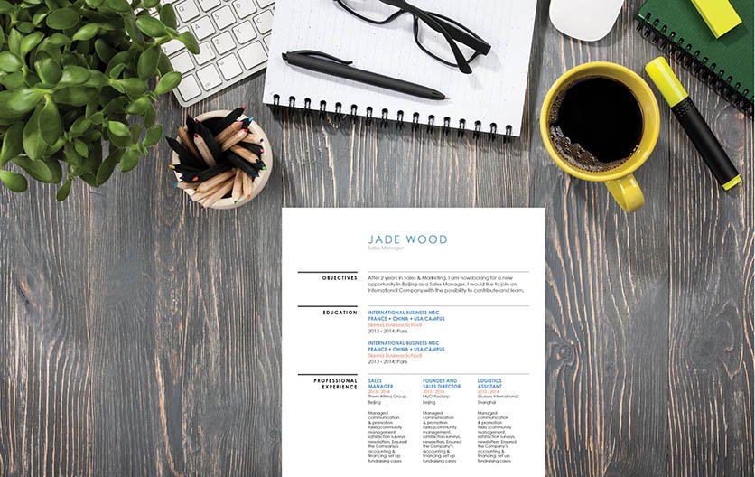 A good resume template to help create a great resume