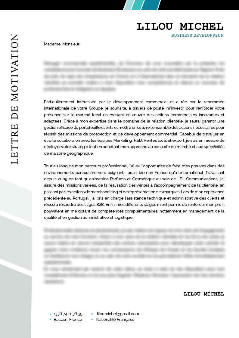 Lettre De Motivation Originale