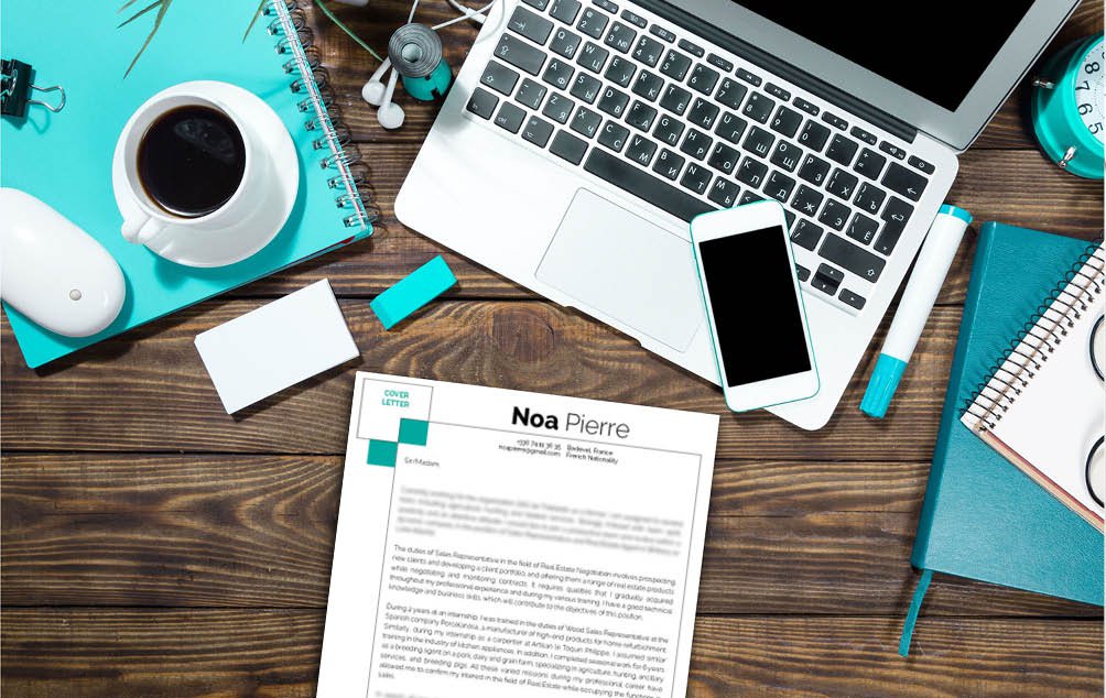 An easy  cover letter template that is easy to the eyes of your potential employer