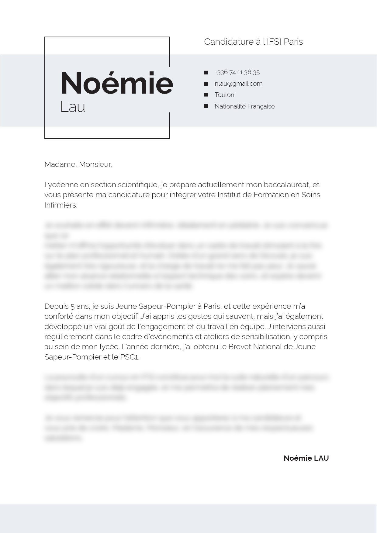 Lettre De Motivation Pour Entrer En Formation