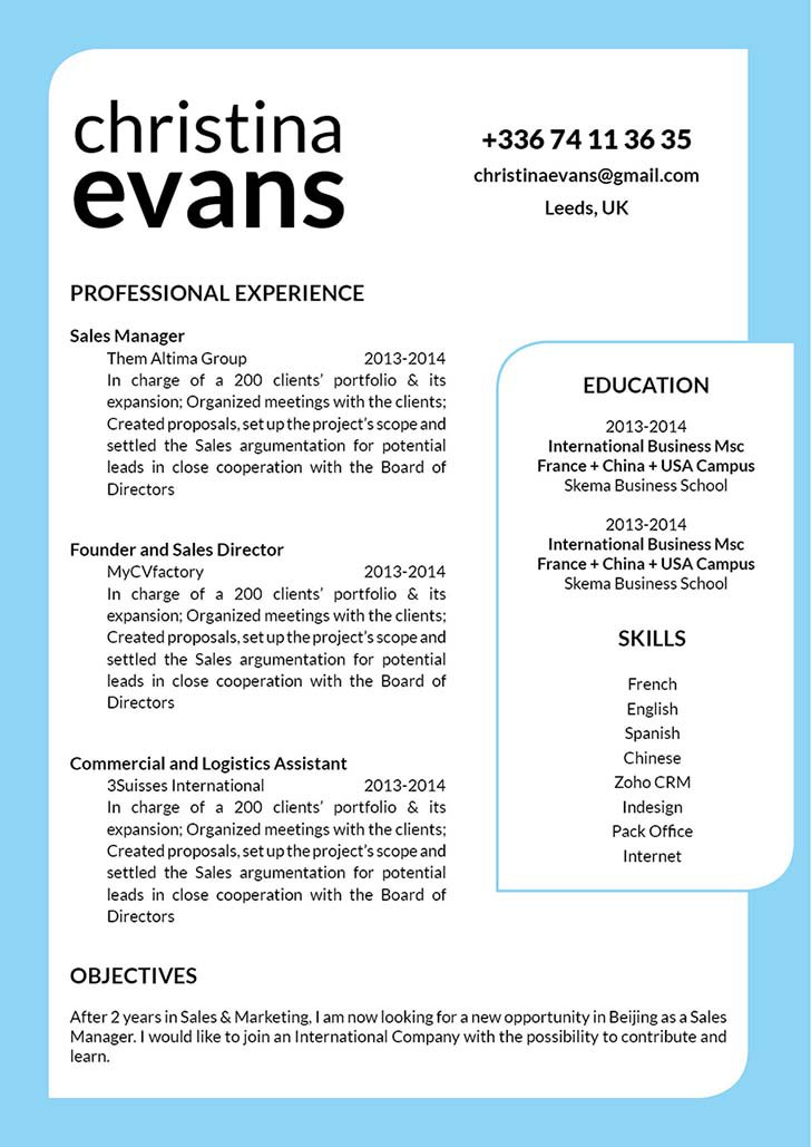 This functional resume template is your ticket to land that dream job!