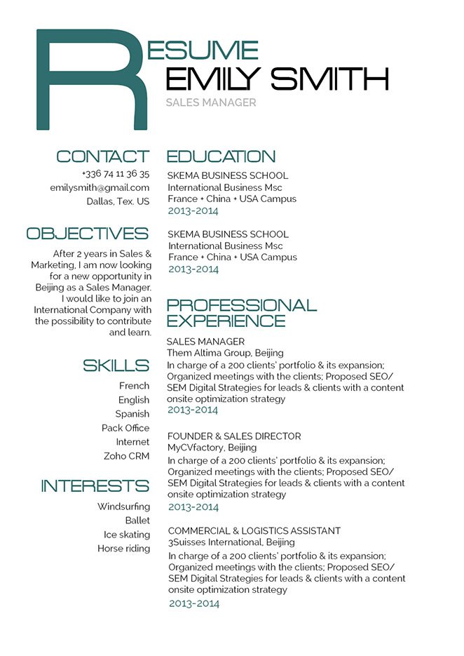 A good resume template with an equally good format that brings out all your qualifcations perfectly!