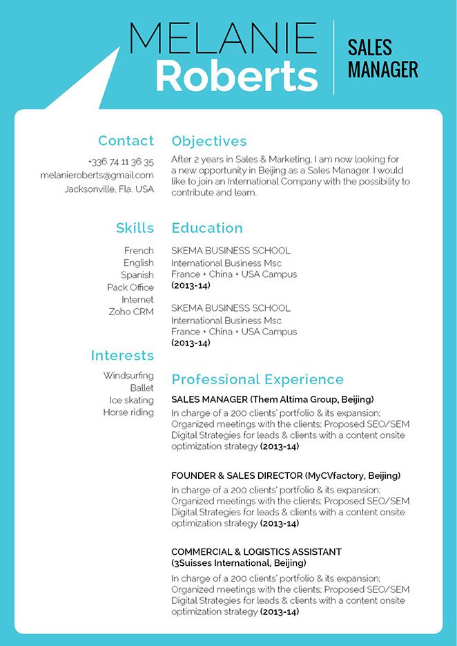 This functional resume template has a great format and layout -- what else do you need?