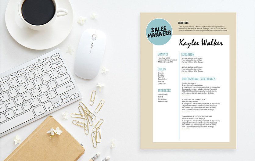 This simple resume uses a classic format to bring out the best of a candidate!