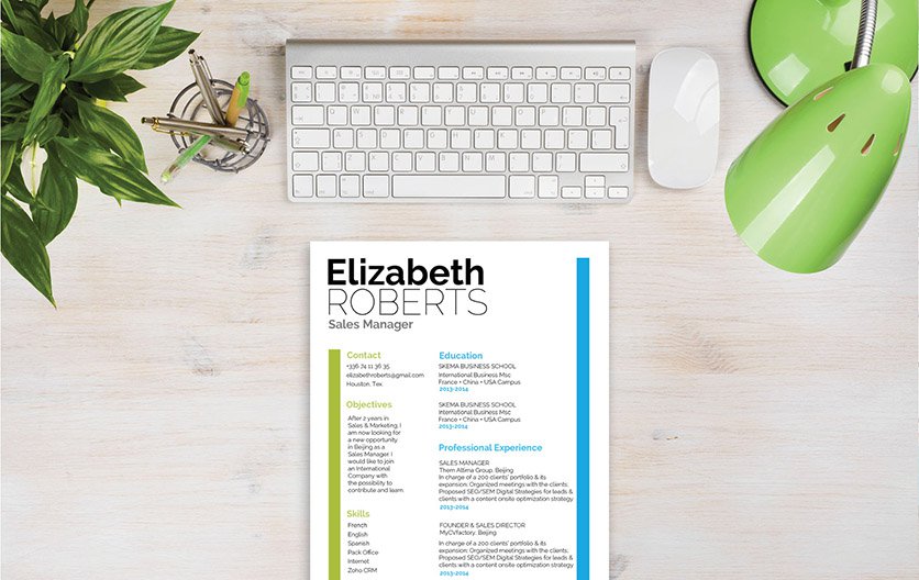 A great resume template that has all the workings of a functonal CV